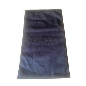 Authentic Givenchy Drawstring Dust Bag 14.5" Luxury Storage Pouch Black